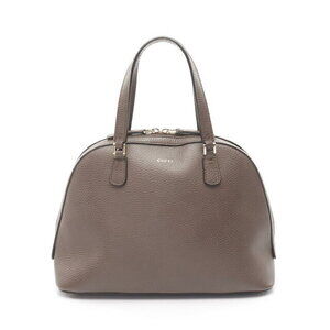 Gucci Lady Dior Dollar Handbag Brown Leather